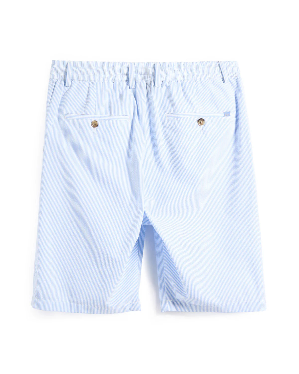 Light Cotton Seersucker Bermuda Shorts - Image 3
