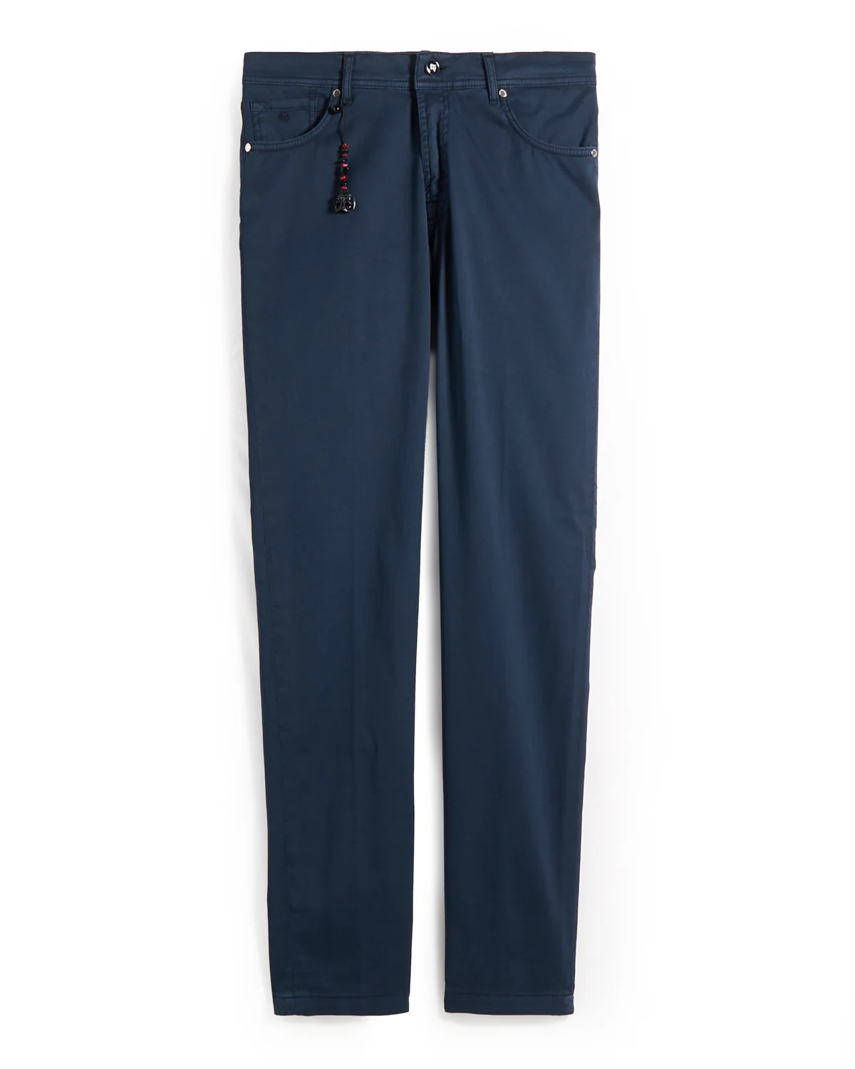 'Nerano' Cotton & Silk 5 Pocket Pants