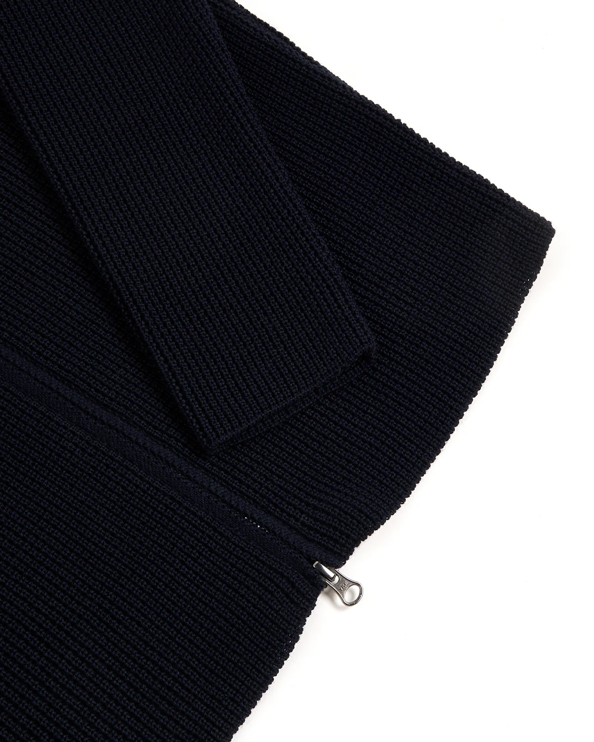 Double Royal Stitch Zip Cardigan - Image 4