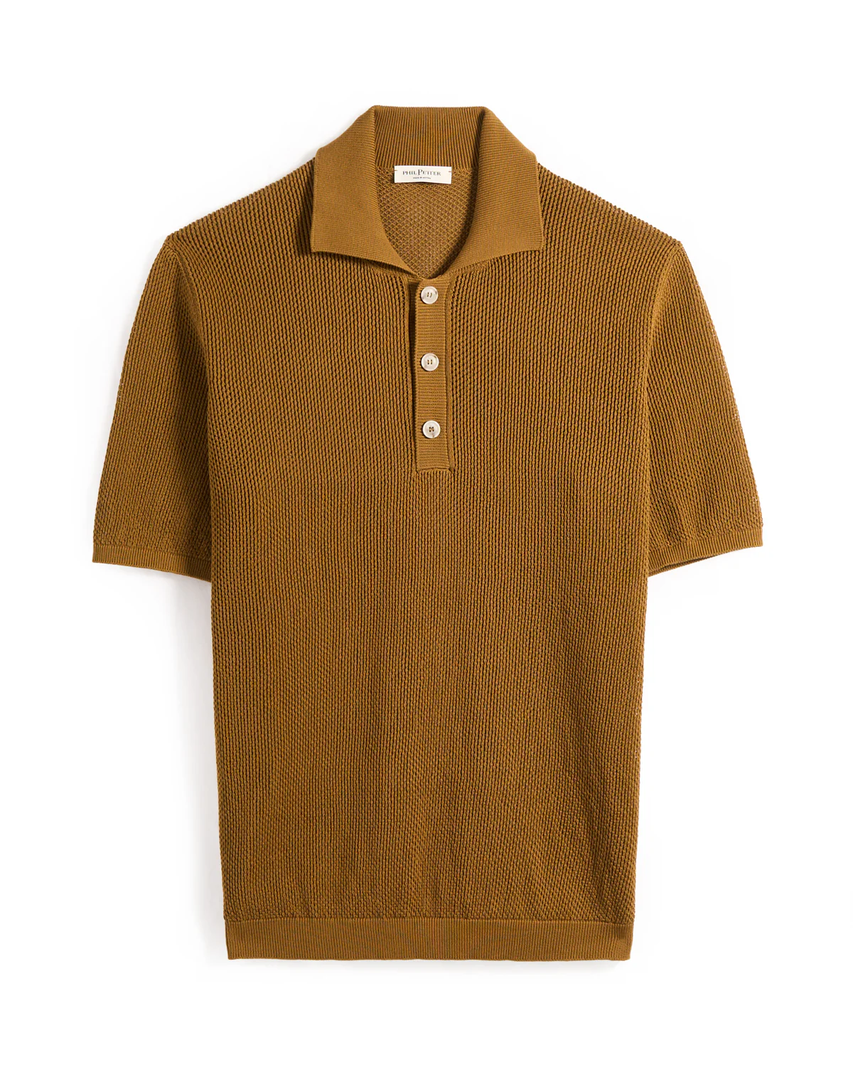 Milano Collar 3D Knit Polo