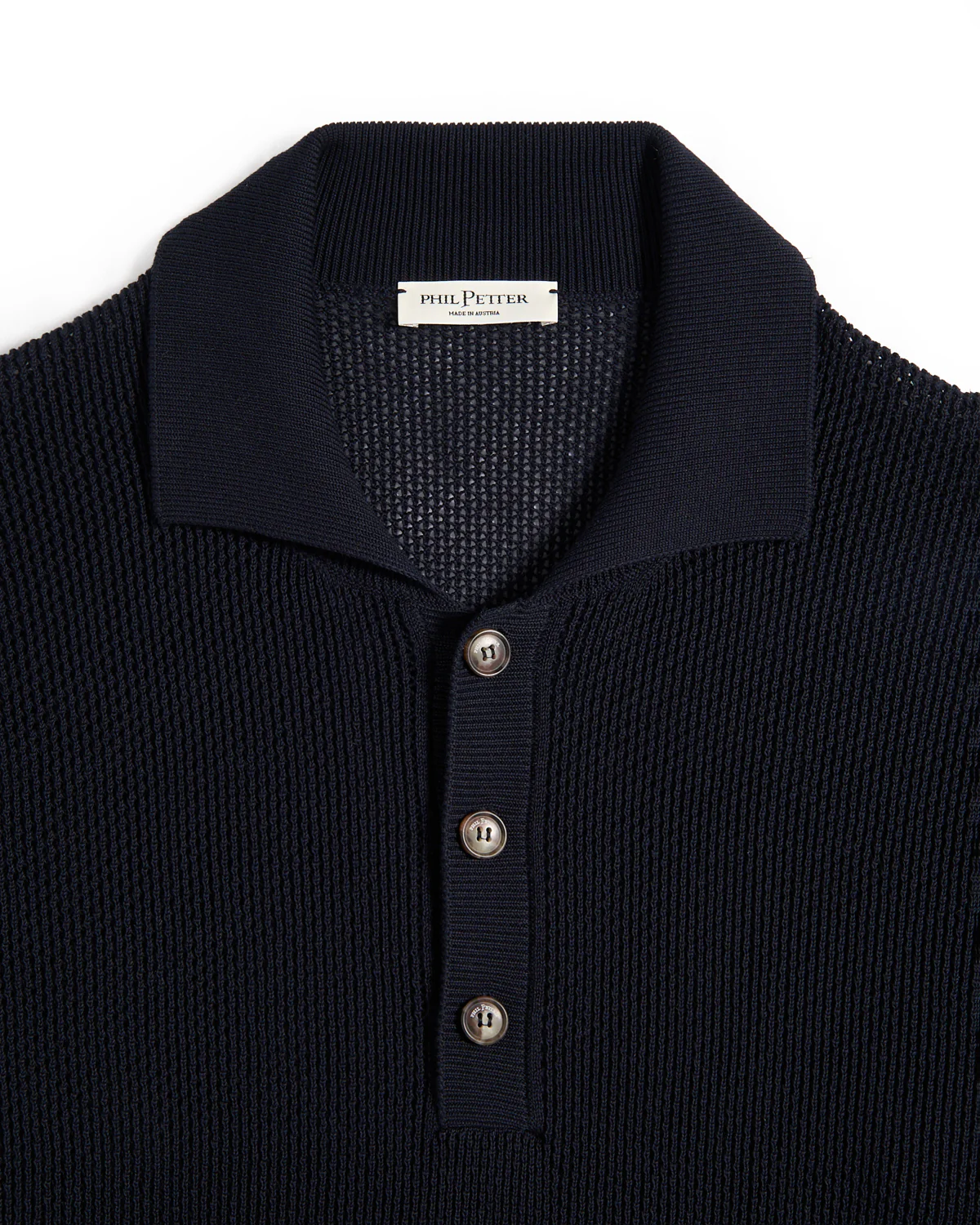 Milano Collar 3D Knit Polo - Image 2