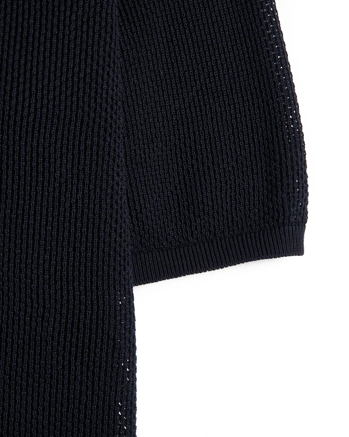 Milano Collar 3D Knit Polo - Image 4