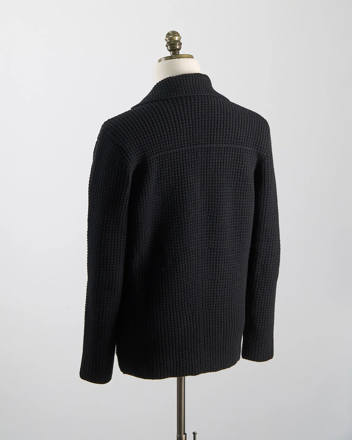 Popcorn Stitch Sweater Blazer - Image 7