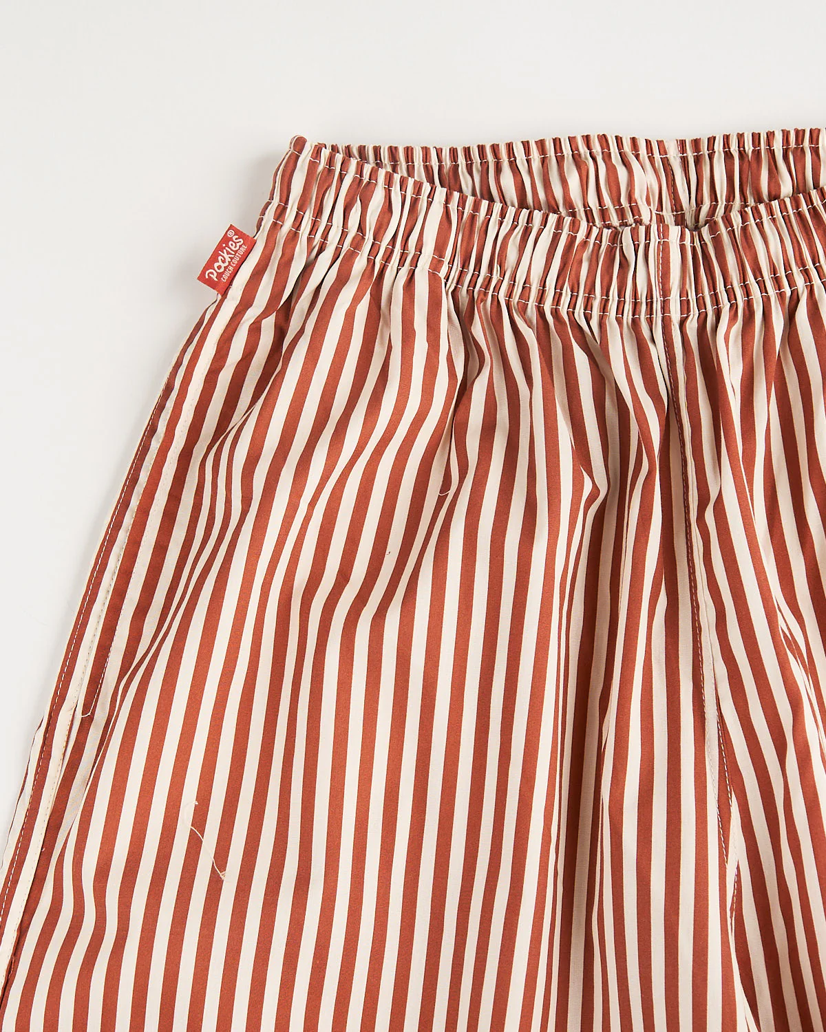 Terracotta Striped Pyjama Pants - Image 2