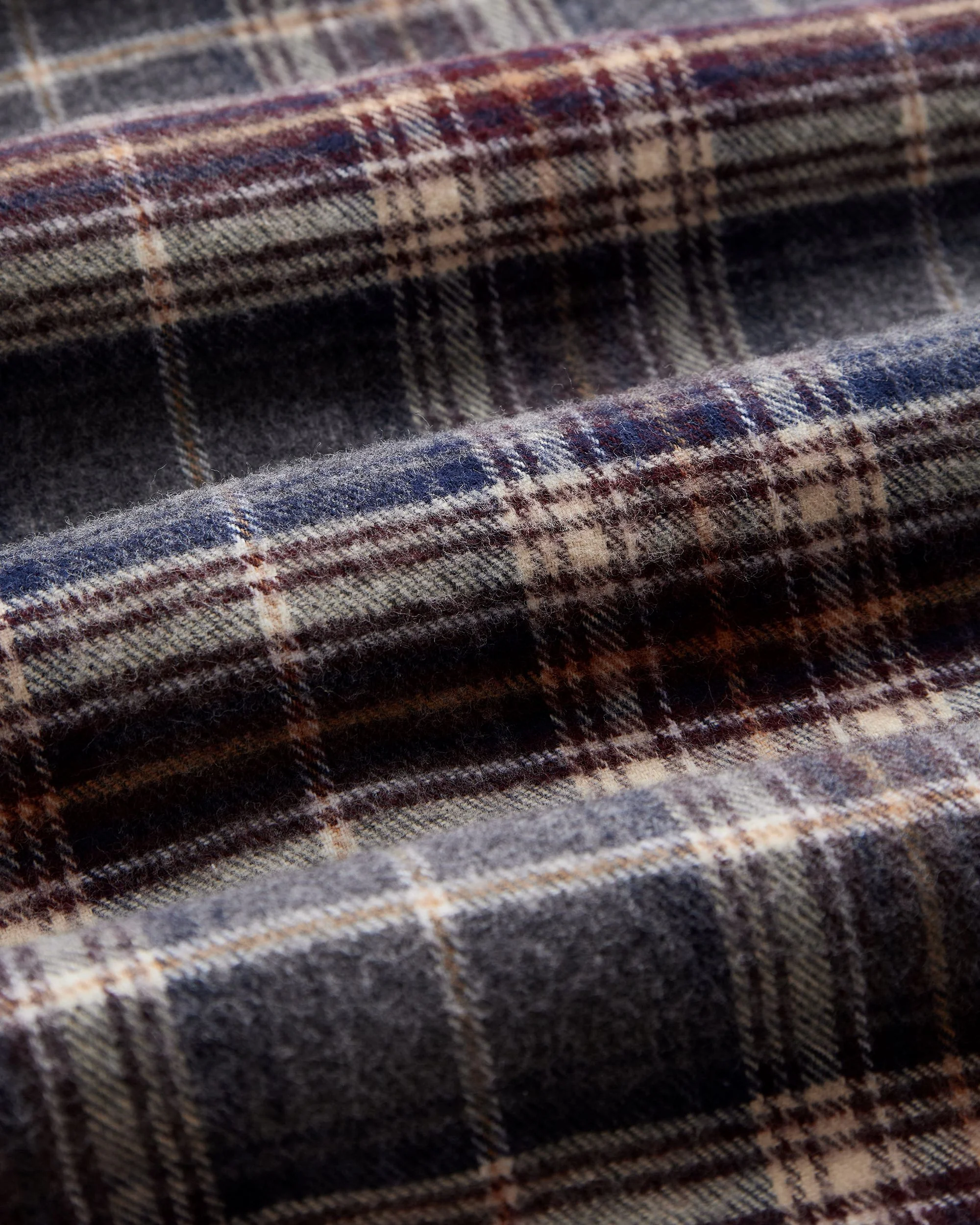 Augusta Check Cotton Flannel Shirt - Image 5