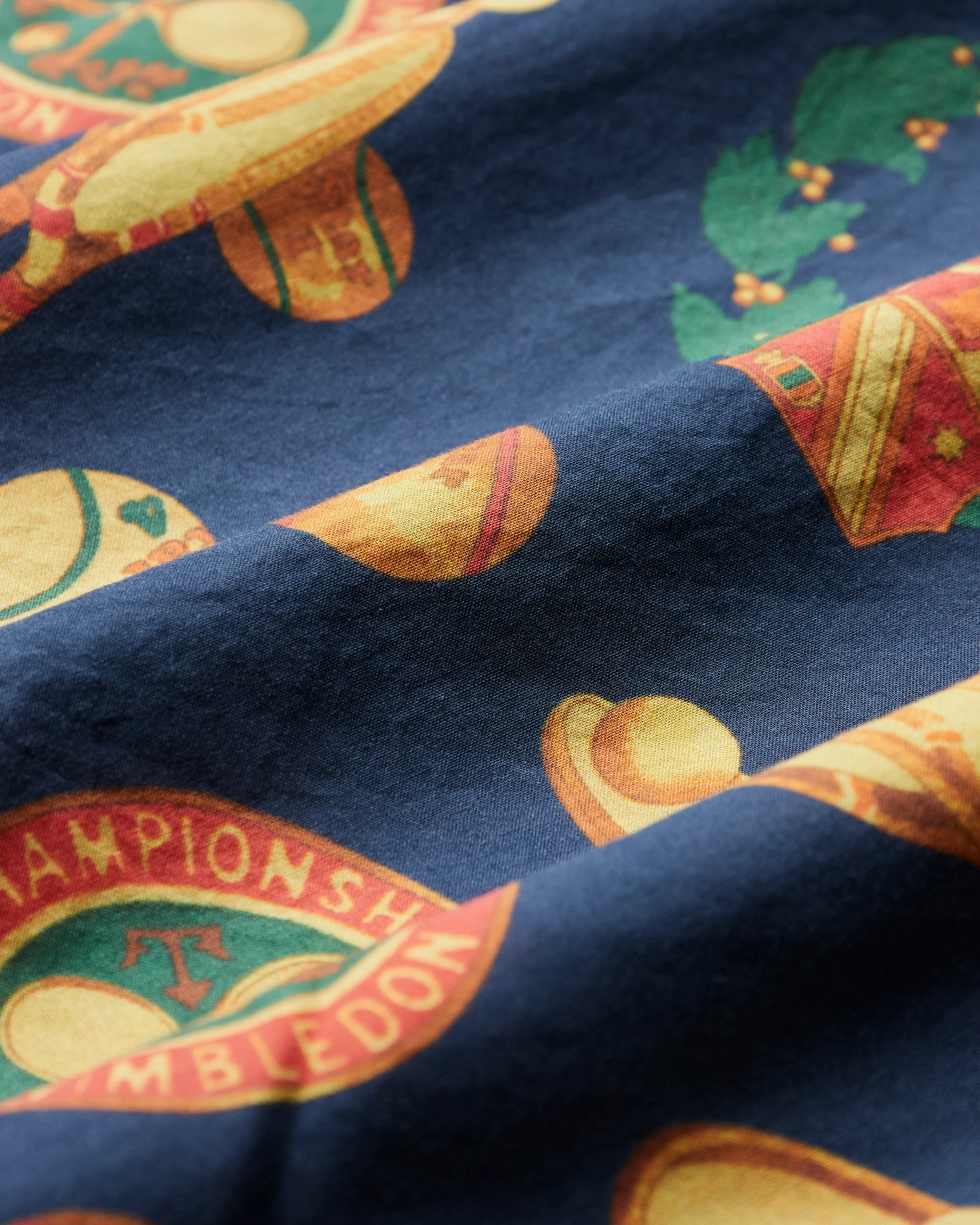 Cotton 'Cup' Printed Camp Shirt - Image 4