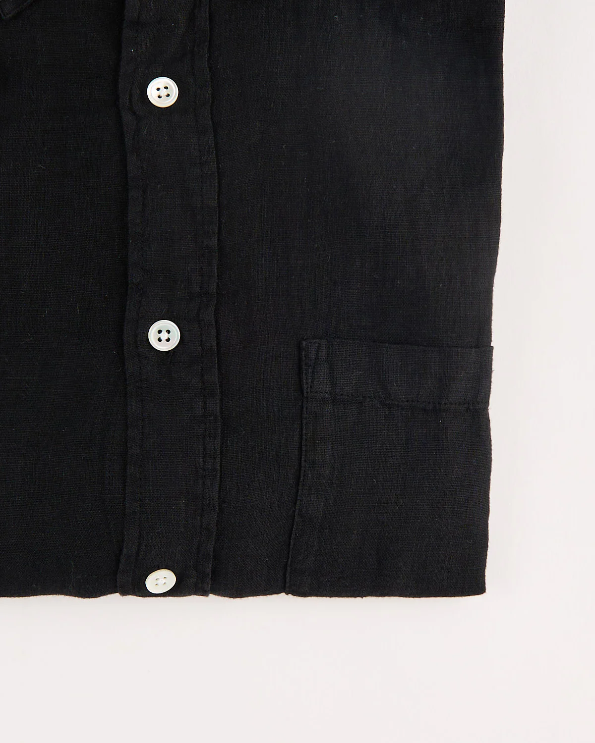Long Sleeve Linen Shirt - Image 3