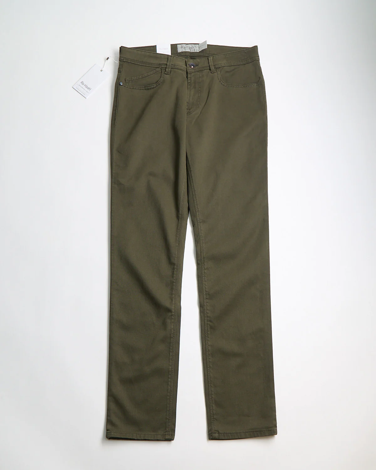 'Rubens' Tailored Fit Stretch Cavalry Twill 5 Pocket Pants - Image 7