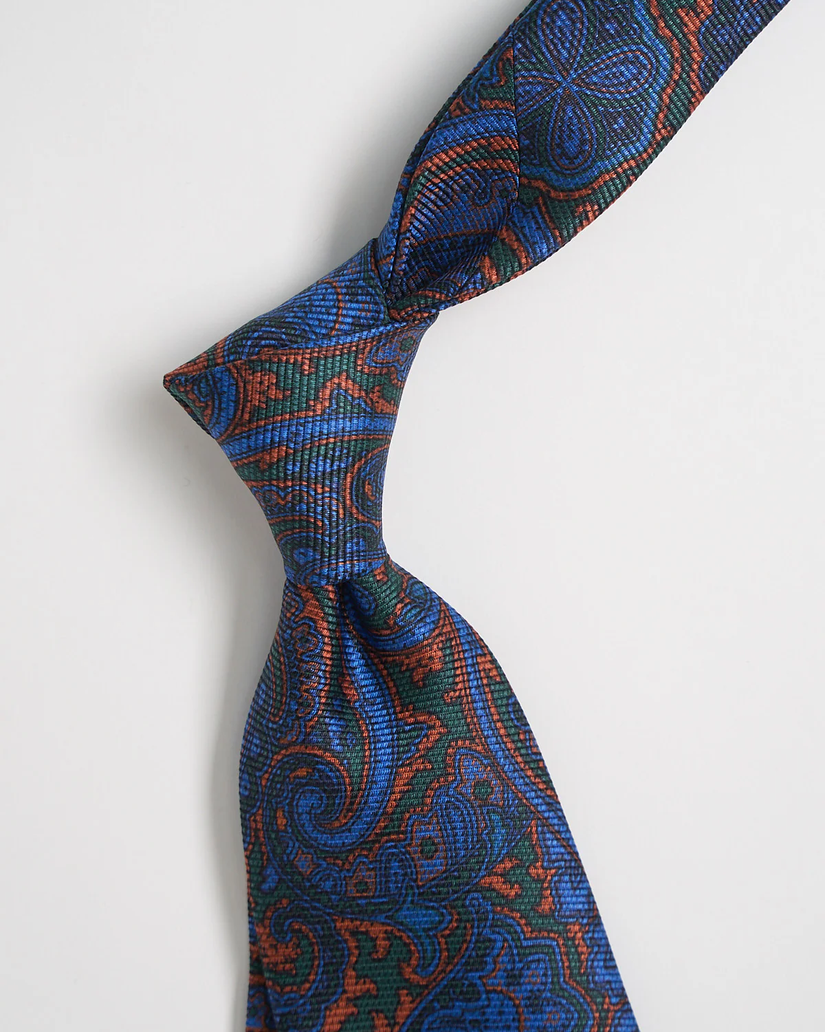 Silk Paisley Tie - Image 2