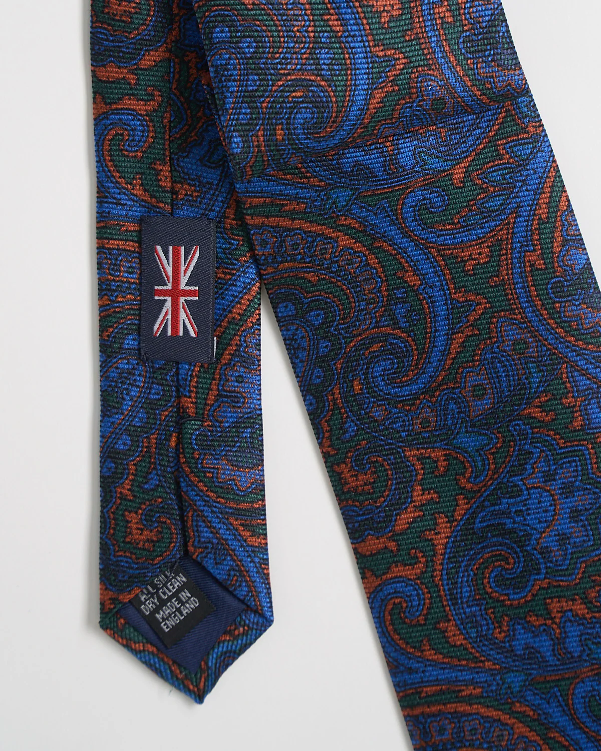 Silk Paisley Tie - Image 3