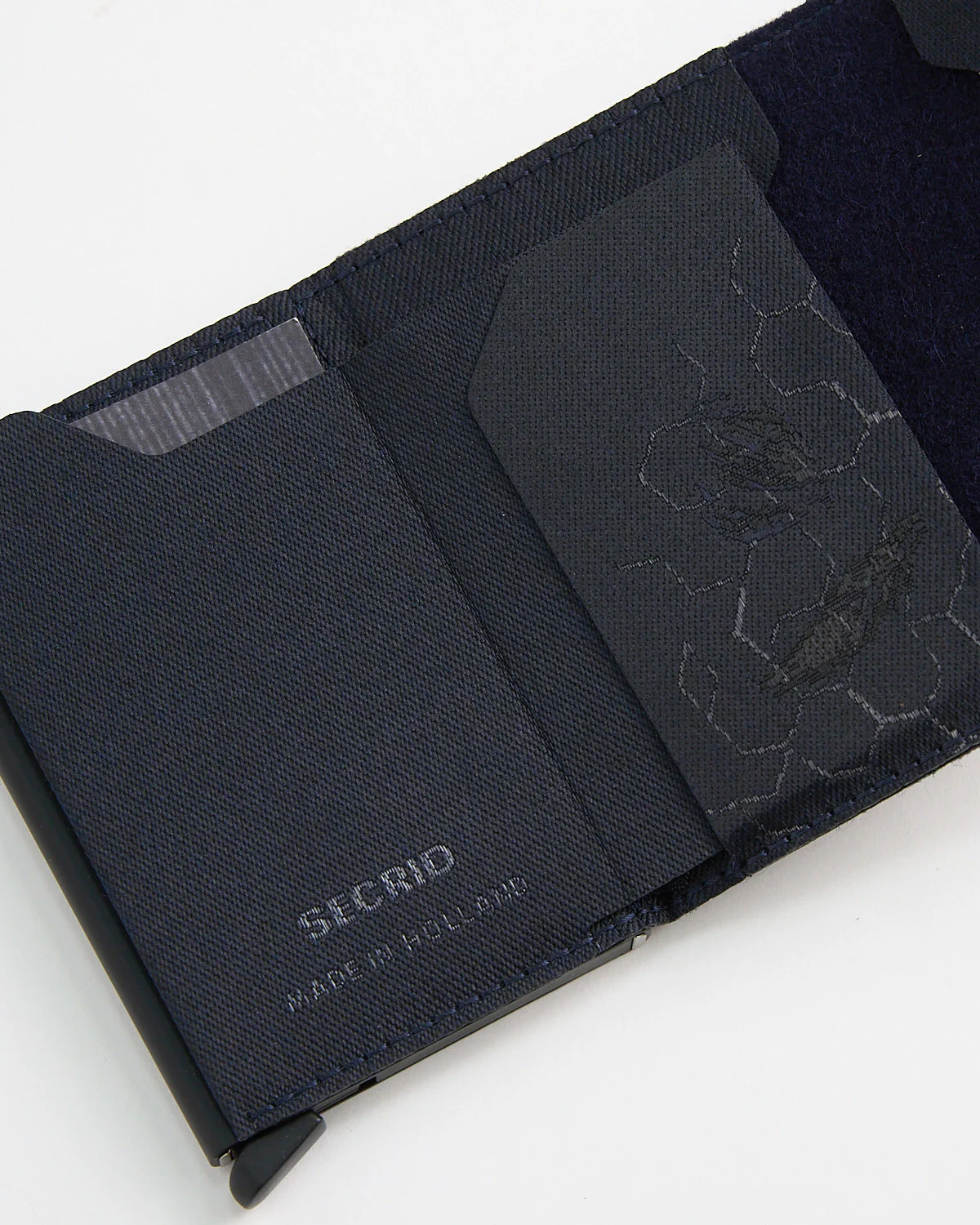 Slimwallet Jacquard Magnolia Navy - Image 2