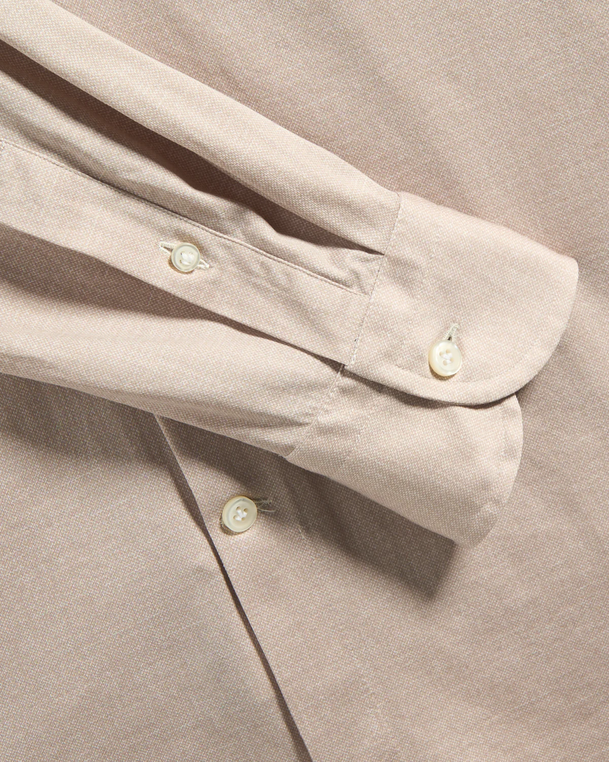 Sand Melange Lux Jersey Shirt - Image 3
