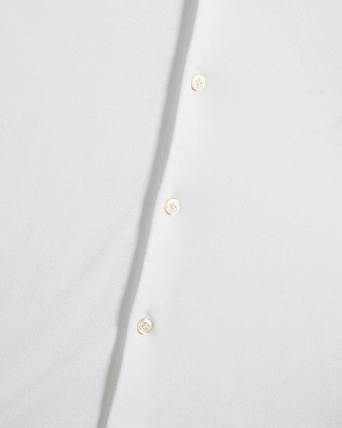White Cotton Lyocell Lux Jersey Shirt - Image 4