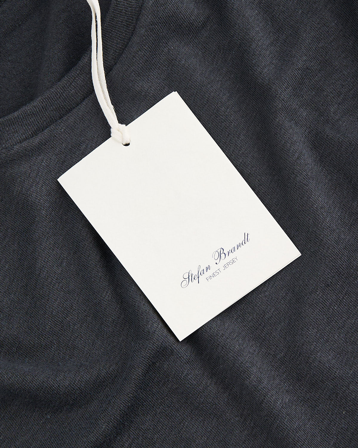 Enno Grey Heathered Linen T-Shirt - Image 4