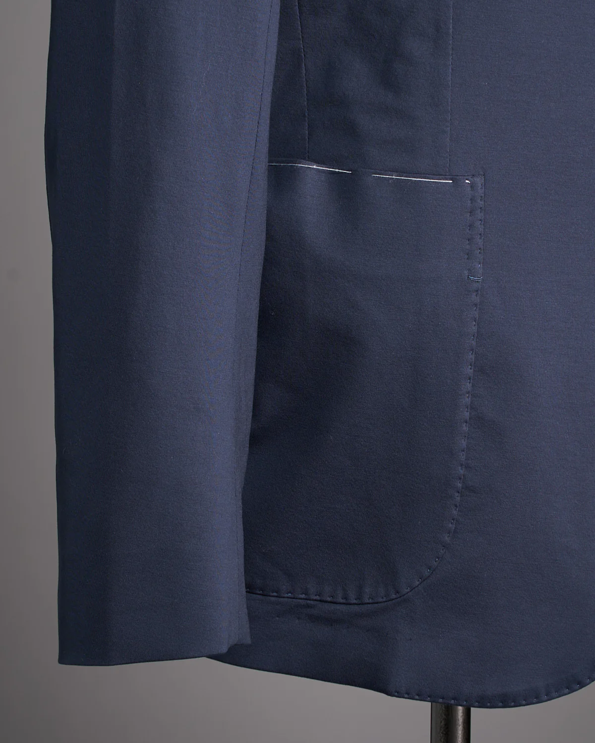 Luxury Cotton Stretch Sweater Blazer - Image 4
